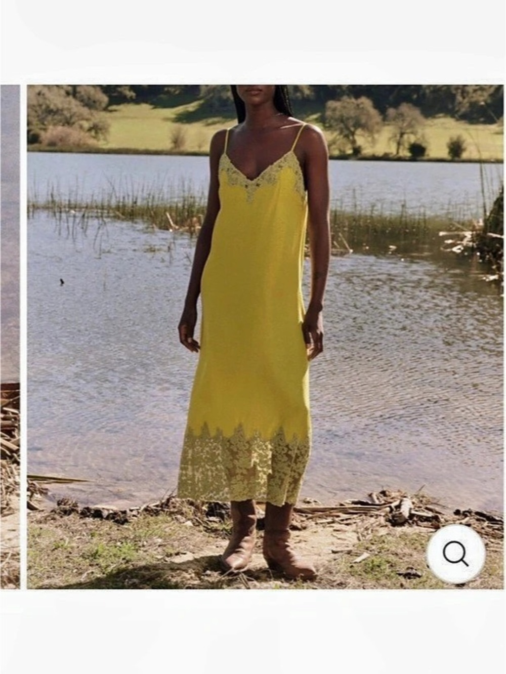 T he Great - The Legacy Dress in Citronelle
